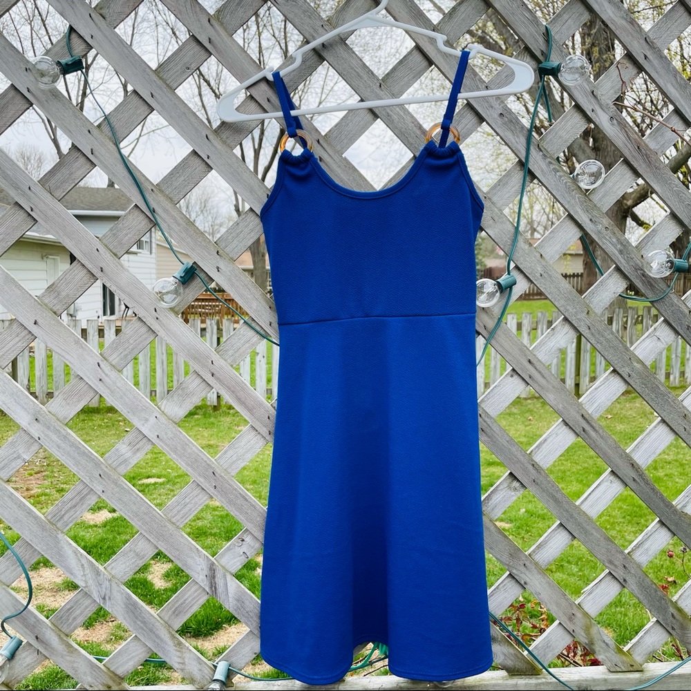 NWT! Blue Olivia Rae Dress! - Picture 2 of 5